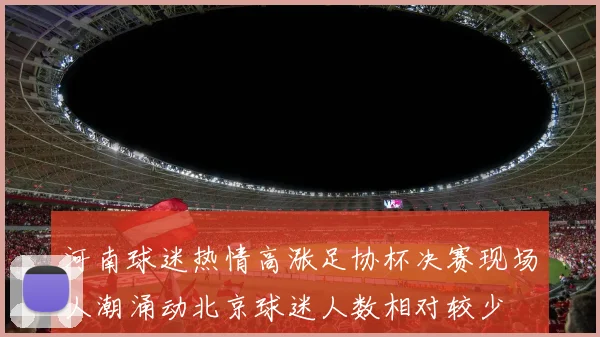 河南球迷热情高涨足协杯决赛现场人潮涌动北京球迷人数相对较少